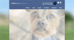 Desktop Screenshot of canineestates.com